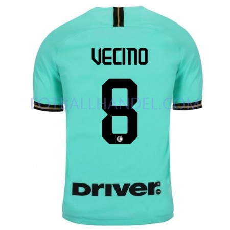 Herre Fotballdrakter Inter Milan VECINO 8 Borte 2019-20 Kortermet